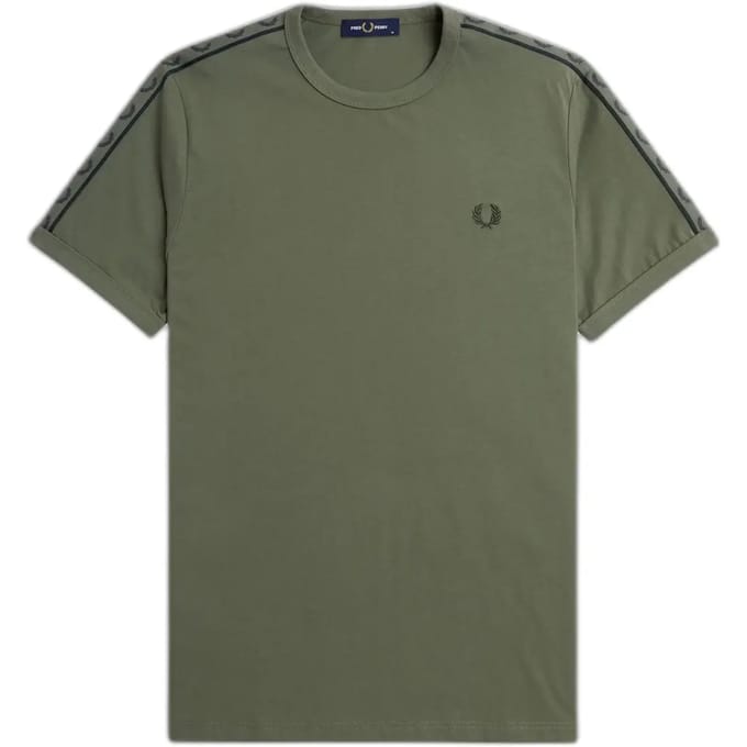 T-shirt Korte Mouw Fred Perry CONTRAST TAPE RINGER