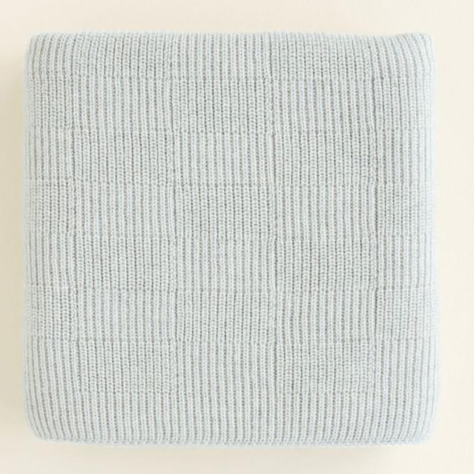 HVID deken Ivy light grey