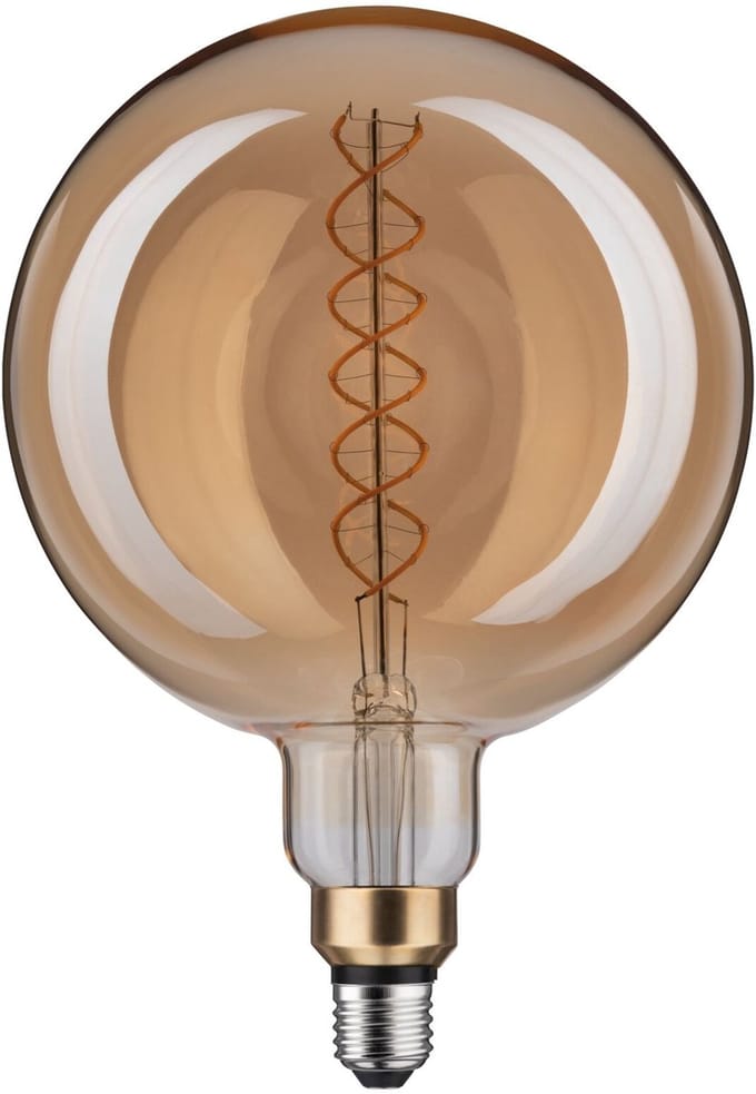 1879 Filament 230 V LED BigGlobe E27 400lm 7W 1800K dimbaar Goud