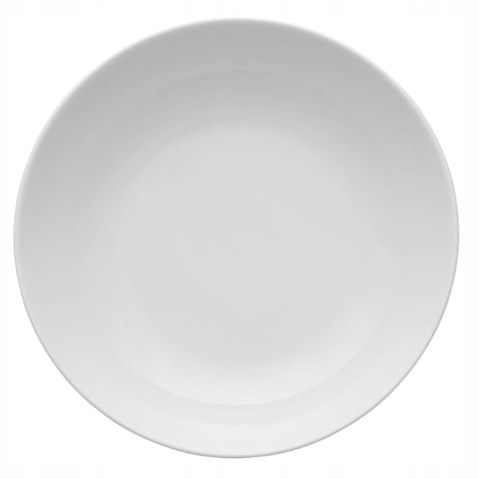 Lubiana Roma Diep Soepbord 18 cm Wit Porselein