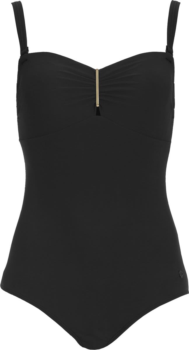 Dames Badpak Pastunette - Serena - Zwart - Maat 48
