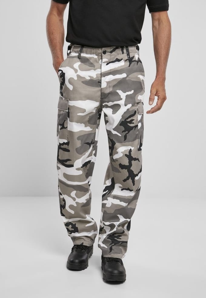 Brandit - US Ranger Cargobroek - XL - Wit/Grijs