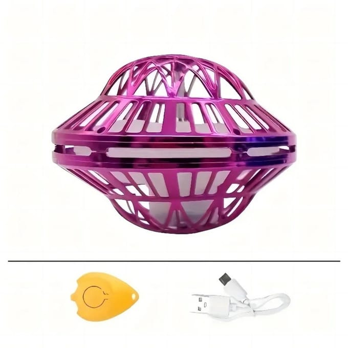 Nivard Flying Ball - Spinner - Magic - Heli - Boomerang - Boomerang Bal - Roze