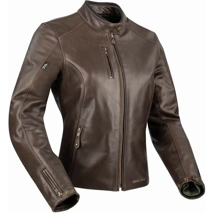 Leren motorjack voor vrouwen Segura laxey