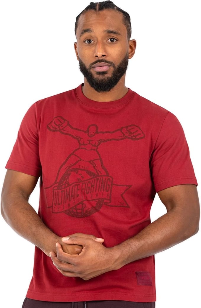 UFC Venum Ulti-Man T-Shirt Bordeaux - S