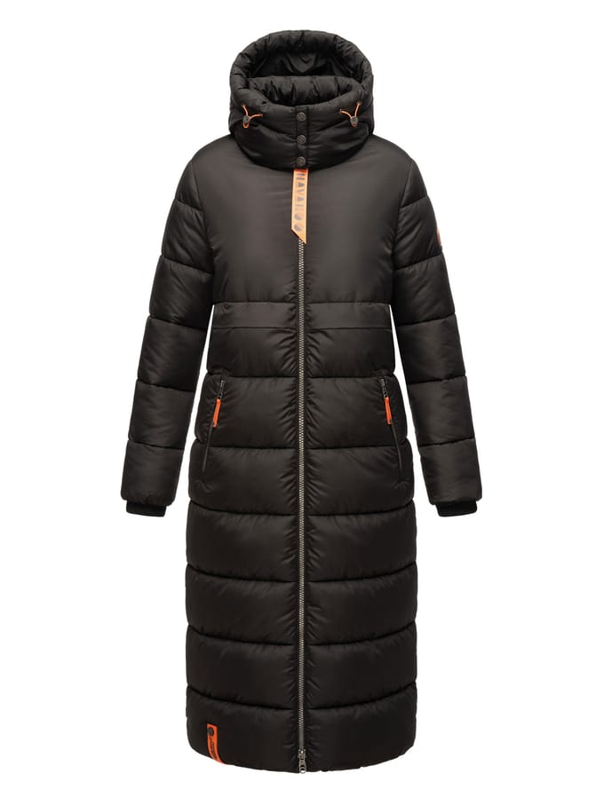 Navahoo dames gewatteerde wintermantel Kristallblume – Warm & Trendy
