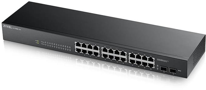 ZyXEL GS1900-24 24-Port GbE Smart Managed Switch with GbE Uplink