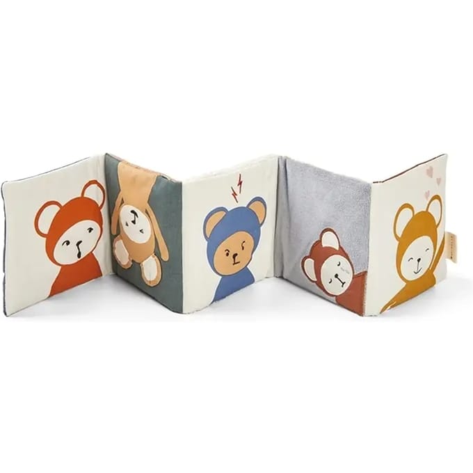 Katoenen kinderboek Fabelab Bob has feelings