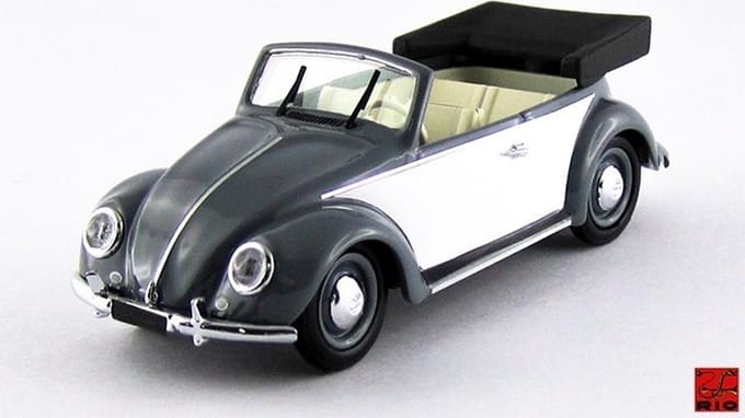Volkswagen Cabrio Karmann 1949 - 1:43 - Rio