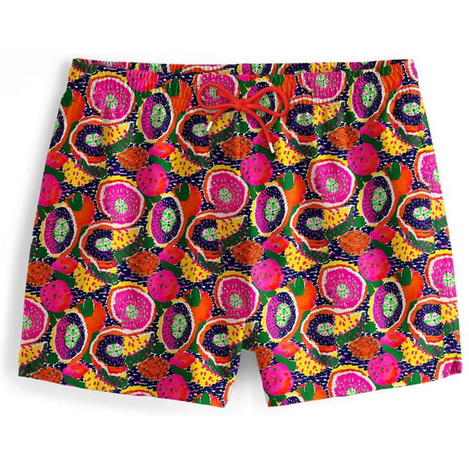 "Colorful Fruits" Zwemshorts