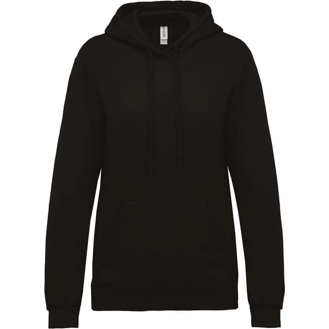 Kariban Eco damessweater met capuchon K473 - Black - XS
