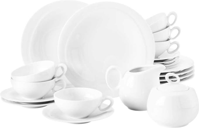 Seltmann Weiden Trio Wit Teeservice 20-delig.