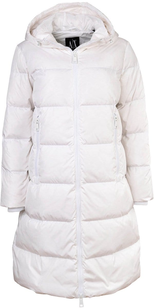 Armani Exchange Xw000251_af12286 Donzen Jas Wit XL Vrouw