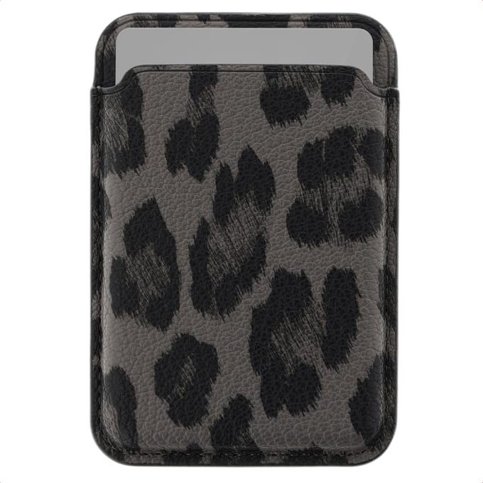 Selencia Sabi Pashouder geschikt voor MagSafe - Wallet Kaarthouder - Midnight Black