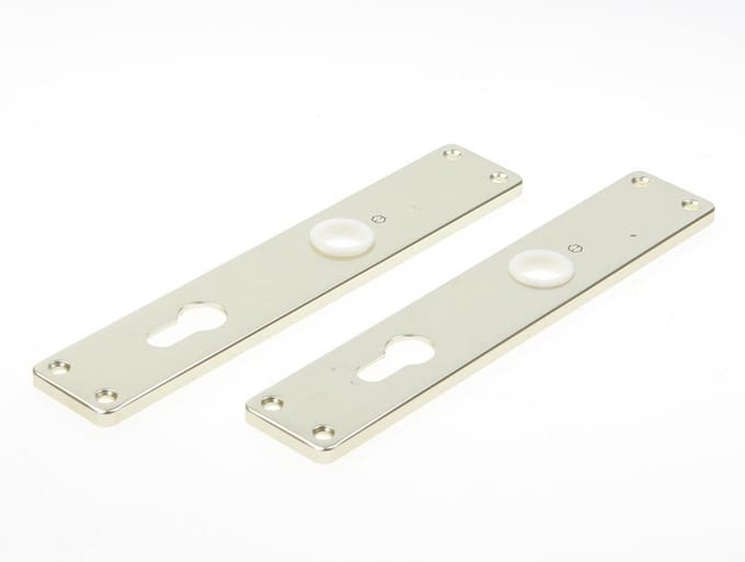 Hoppe Langschild, aluminium 202/pc72 (Prijs per paar)