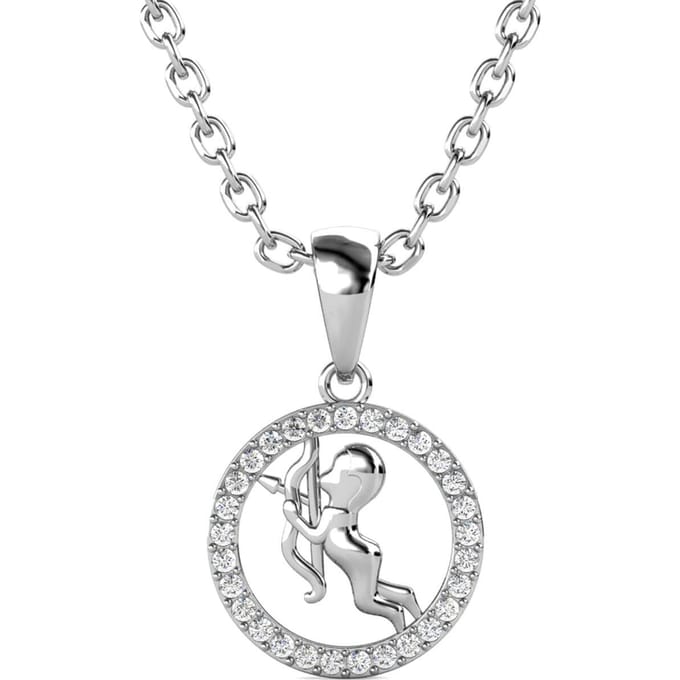 Boogschutter Zodiac Hangers - Zilver en Kristal