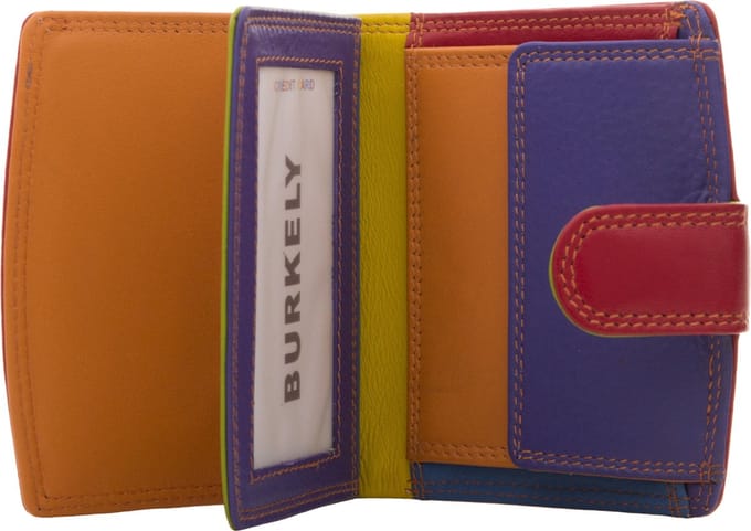 BURKELY Multicolour - Portemonnee - Rood Multi