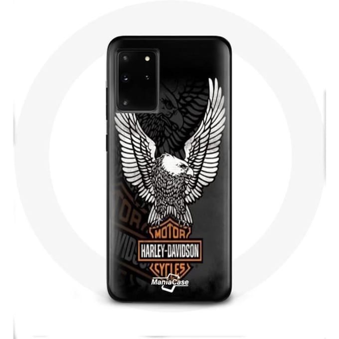Hoesje voor Samsung Galaxy S11 Plus Harley Davidson adelaarslogo