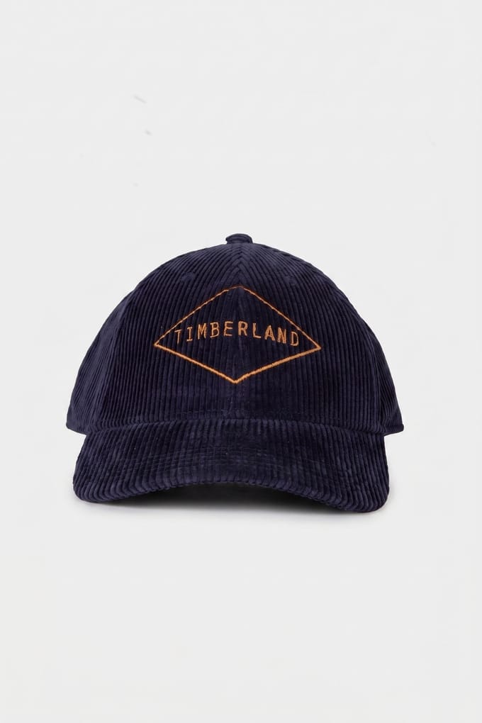 Timberland Corduroy Baseball Cap Peacoat Taglia: OS | Cappelli Outlet | Uomo