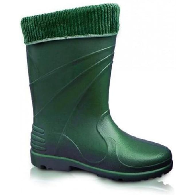 Lemigo Alaska - Regenlaarzen - Groen - Ocieplany - EVA