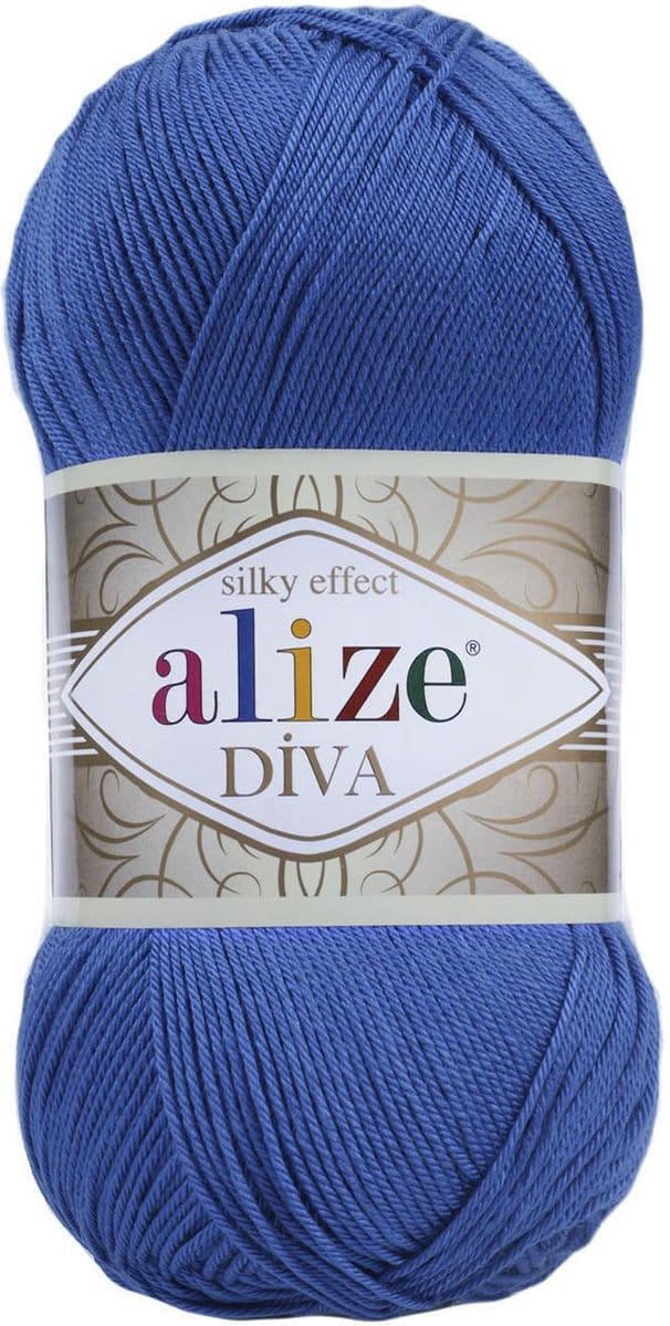 Alize Diva 132 Pakket - Microfiber garen voor zomers topje - 5 bollen