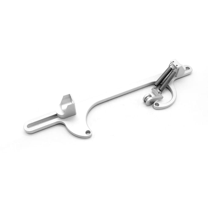 Vervanging gaskabelbeugel voor Holley 4150 4160-serie zilver
