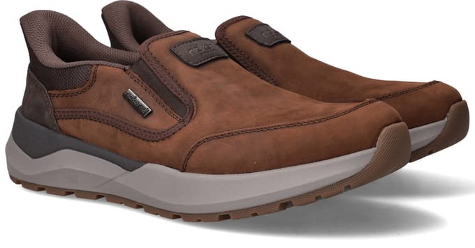 Rieker Tex Instappers cognac Synthetisch - Maat 44
