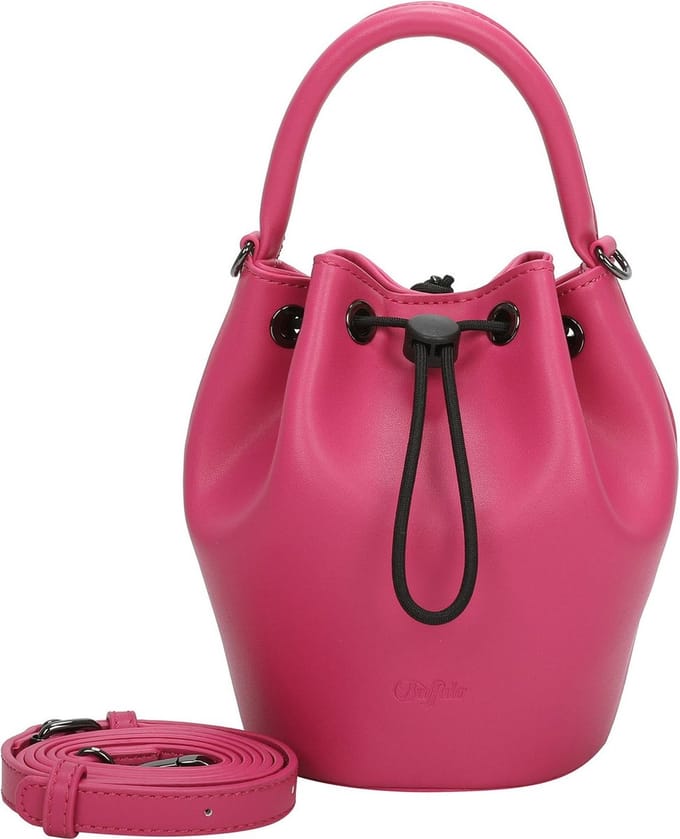 BUFFALO Schoudertas Muse Citro Bucket Bag Hot Pink Roze