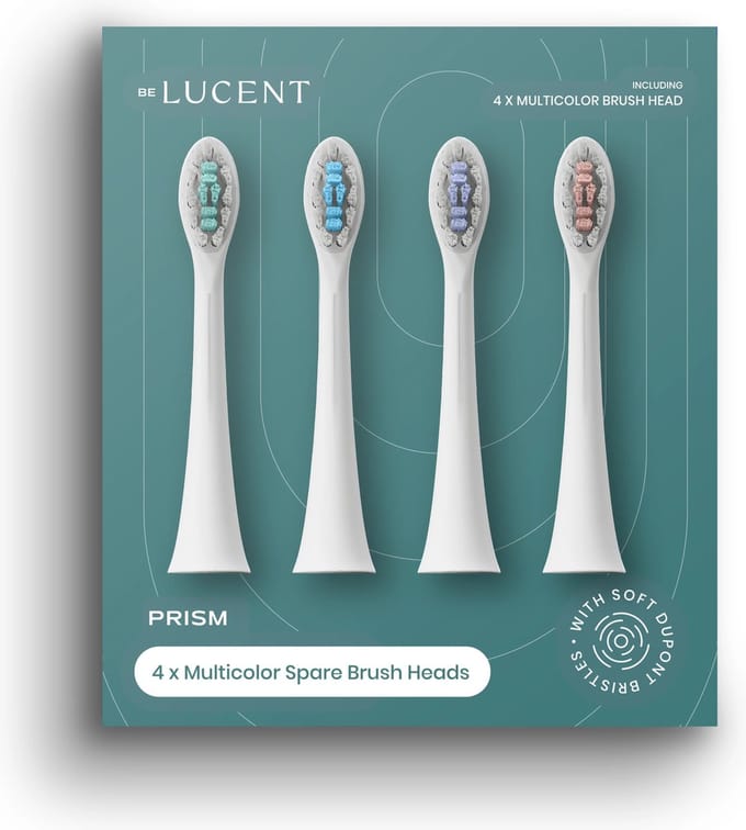 Be Lucent Tandenborstelkoppen Prism heads Multicolor
