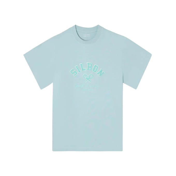 T-shirt Korte Mouw Silbon 133726 aguamarina