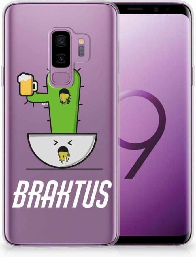 Samsung Galaxy S9 Plus Telefoonhoesje met Naam Braktus