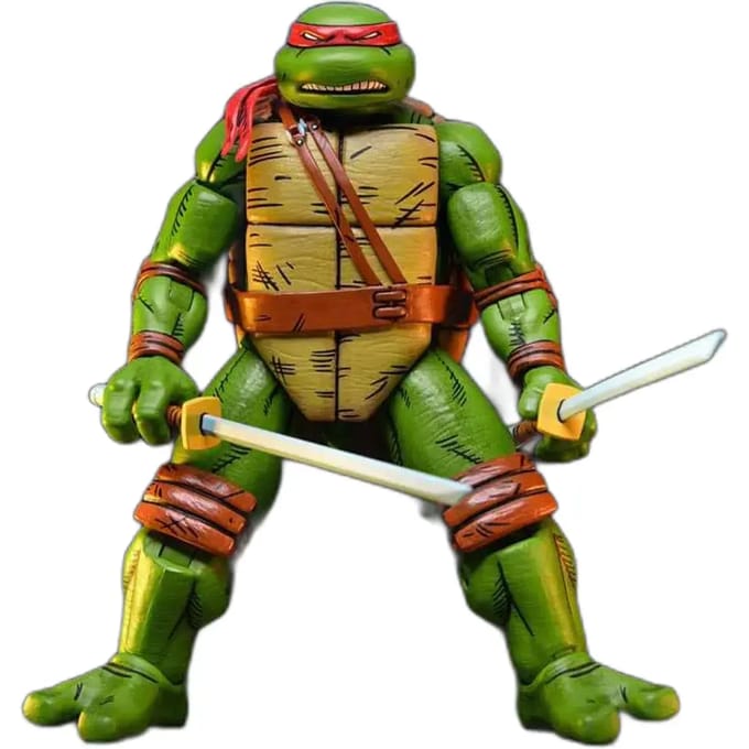 NECA Teenage Mutant Ninja Turtles (Mirage Comics) Action Figure Leonardo 18 cm Action Figuur