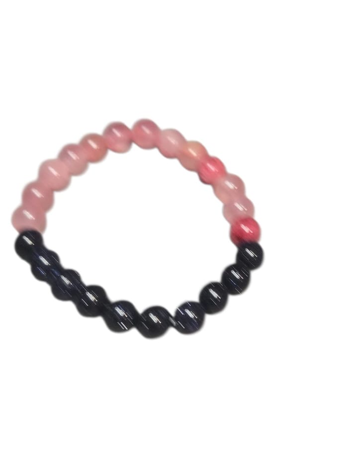 crackle quarts met aventurijn edelsteen armband