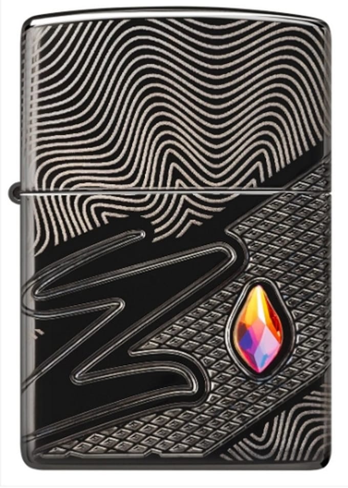 Aansteker Zippo Z Pattern Design