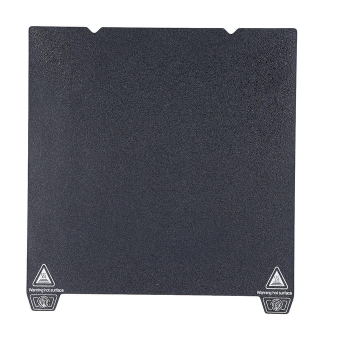 Dubbelzijdige PEI Bouwplaat 235x235mm 3D Printer Platform met Schroefpositioneringsgat voor Ender 3 black