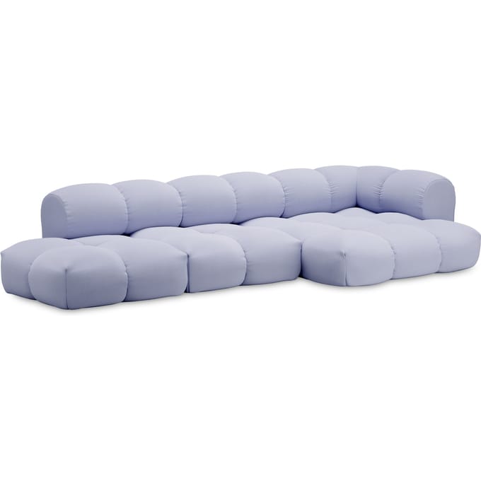 Objekte unserer Tage zander Sofa Design 07 rechts (4 -zit) - Vidar 0723 lila blauw