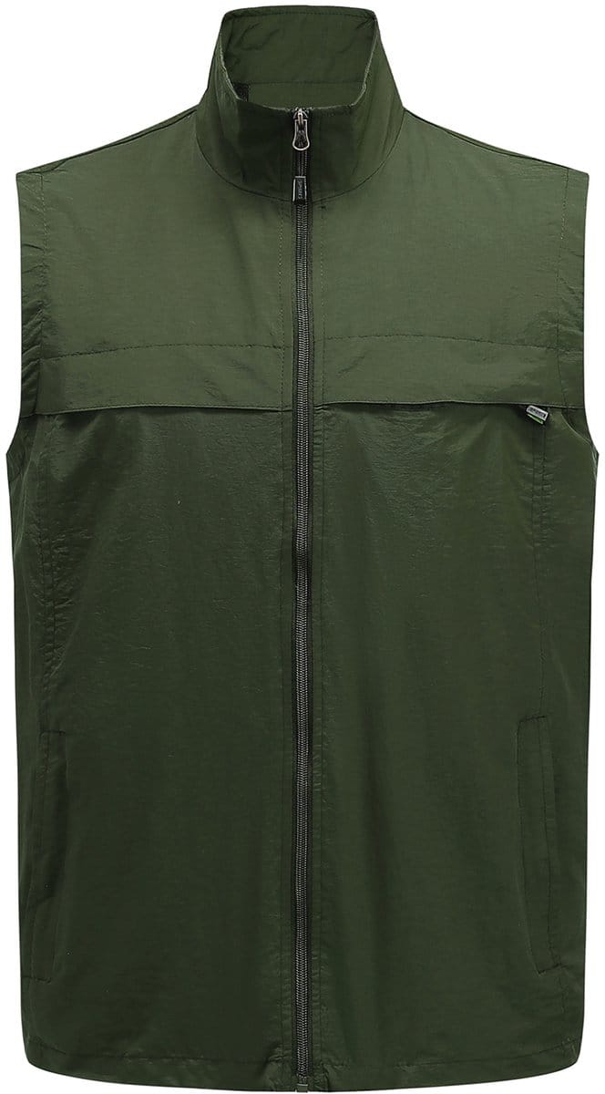 YOUTHUP Heren casual vest - Borstzak met rits - M