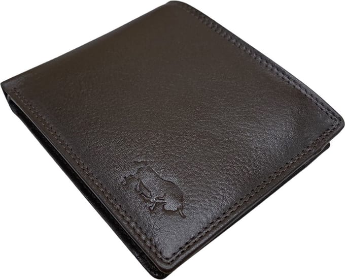 Arrigo - Portemonnee Heren - Bruin Leer - Billfold Model - Portefeuille