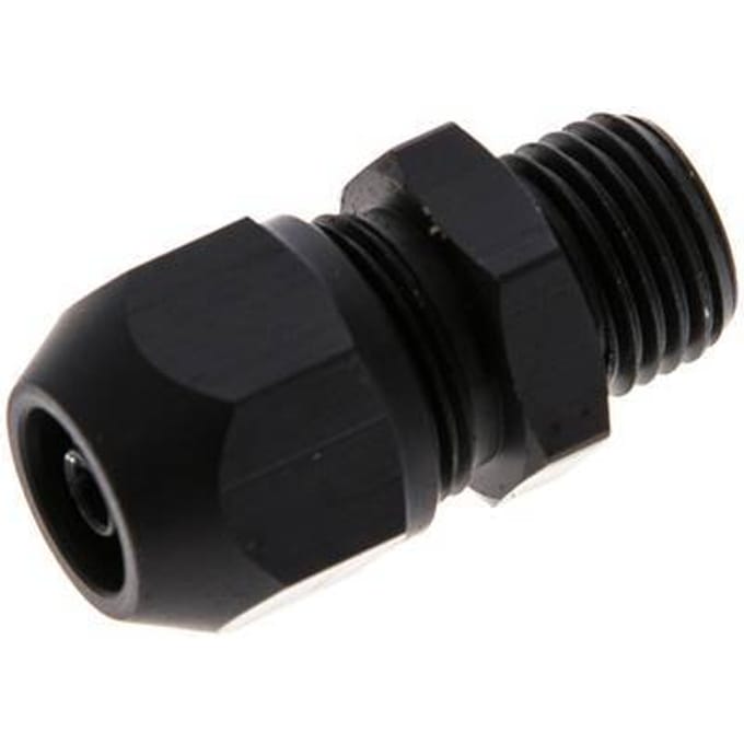 7x4mm & G1/4'' Aluminium Rechte Knelfitting Buitendraad 10bar Kunststof en Polyamide