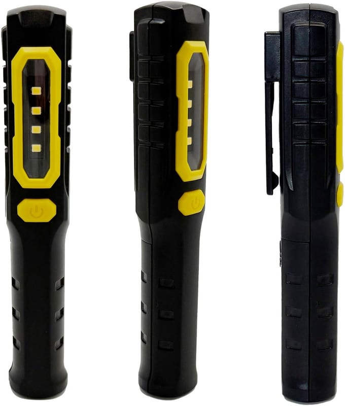 LED's Work LED Werklamp op batterijen - Dimbaar in 2 standen - Met magneet