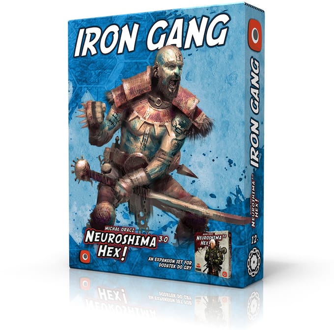 Neuroshima HEX 3.0 Iron Gang - Bordspel Uitbreiding - EN/PL