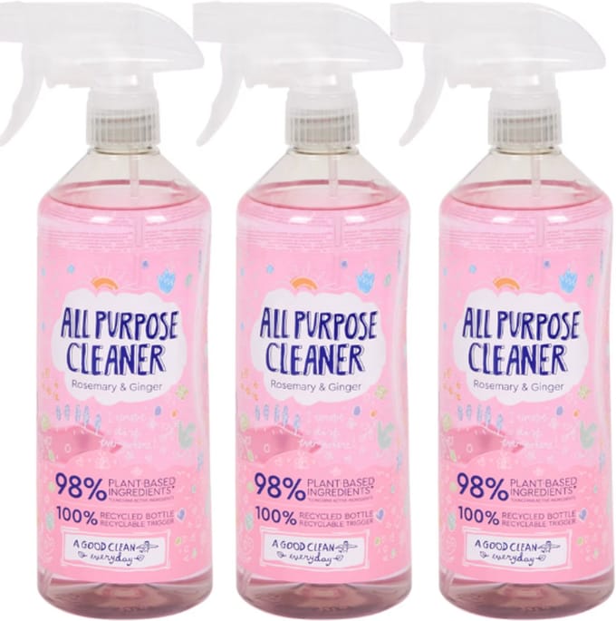 A Good Clean allesreiniger Rozemarijn & Gember 750 ml X3