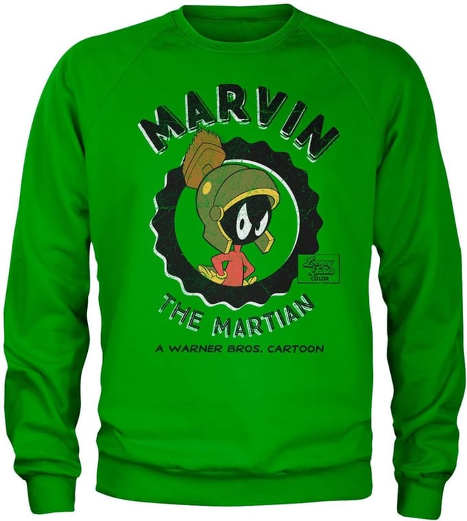 Looney Tunes Sweatshirt Marvin The Martian Sweatshirt WB-3-LT014-H90-17