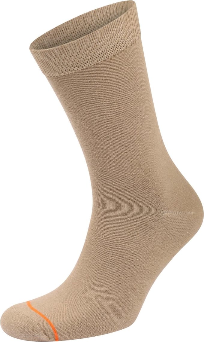 Suitable Sokken Bio Taupe - Maat 42-46 - Heren - Halfhoge sokken