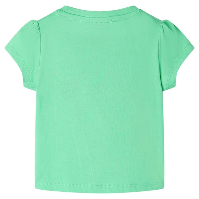 vidaXL Kindershirt 128 lichtgroen