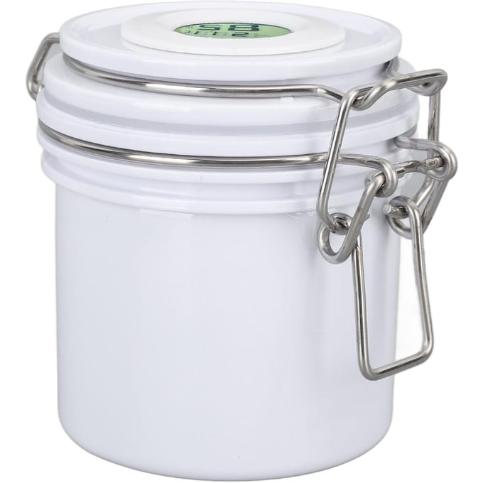 Wimperlijm Bewaarpot 250ml Thermometer Hygrometer Wimperextension Lijm Bewaarcontainer Zwart