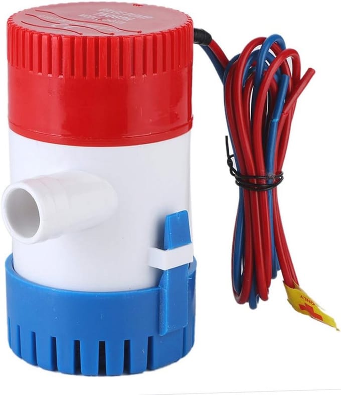Multifunctionele Elektrische Waterpomp voor Maritiem Gebruik - 12V/24V