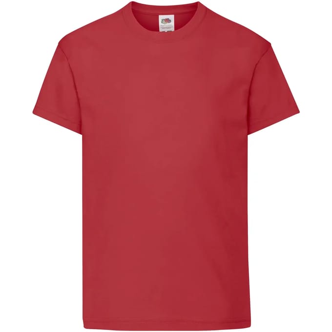 Kinder-T-shirt Fruit of the Loom Original
