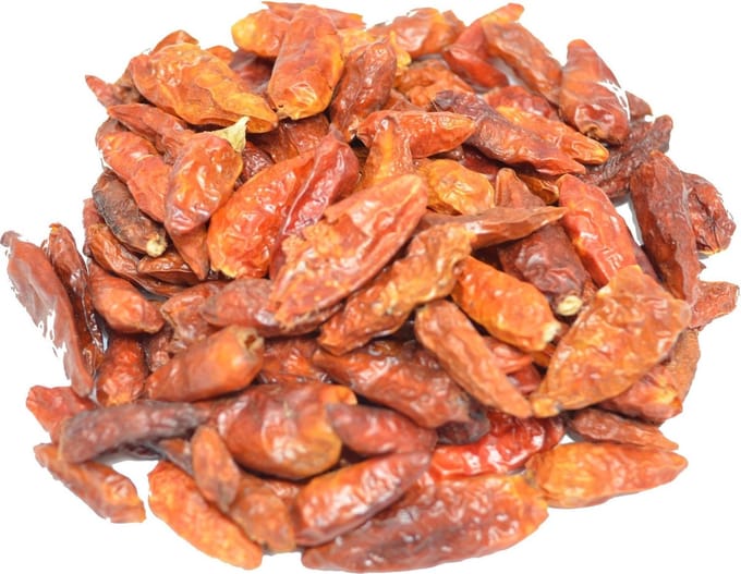 De Kruidenbaron - Chilipeper birdseyes of pili pili rawit - strooibus 90 gram