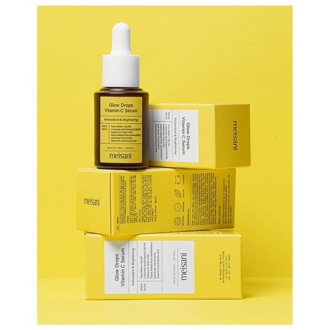 Meisani Glow Druppels Vitamine C Serum Antioxidant en Verhelderend 15 ml